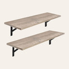 DINZI LVJ Wall Shelves, 23.6 x 7.9 x 6.1 Inch Floating Shelves - Image 9