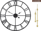 LEIKE 16" Large Wall Clocks Battery Operated, Round Modern Silent Non-Ticking - Image 6