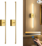 SAIMAND Wireless Sconces Set of 2 Battery Operated, 8000mAh USB Rechargeable by SAIMAND
