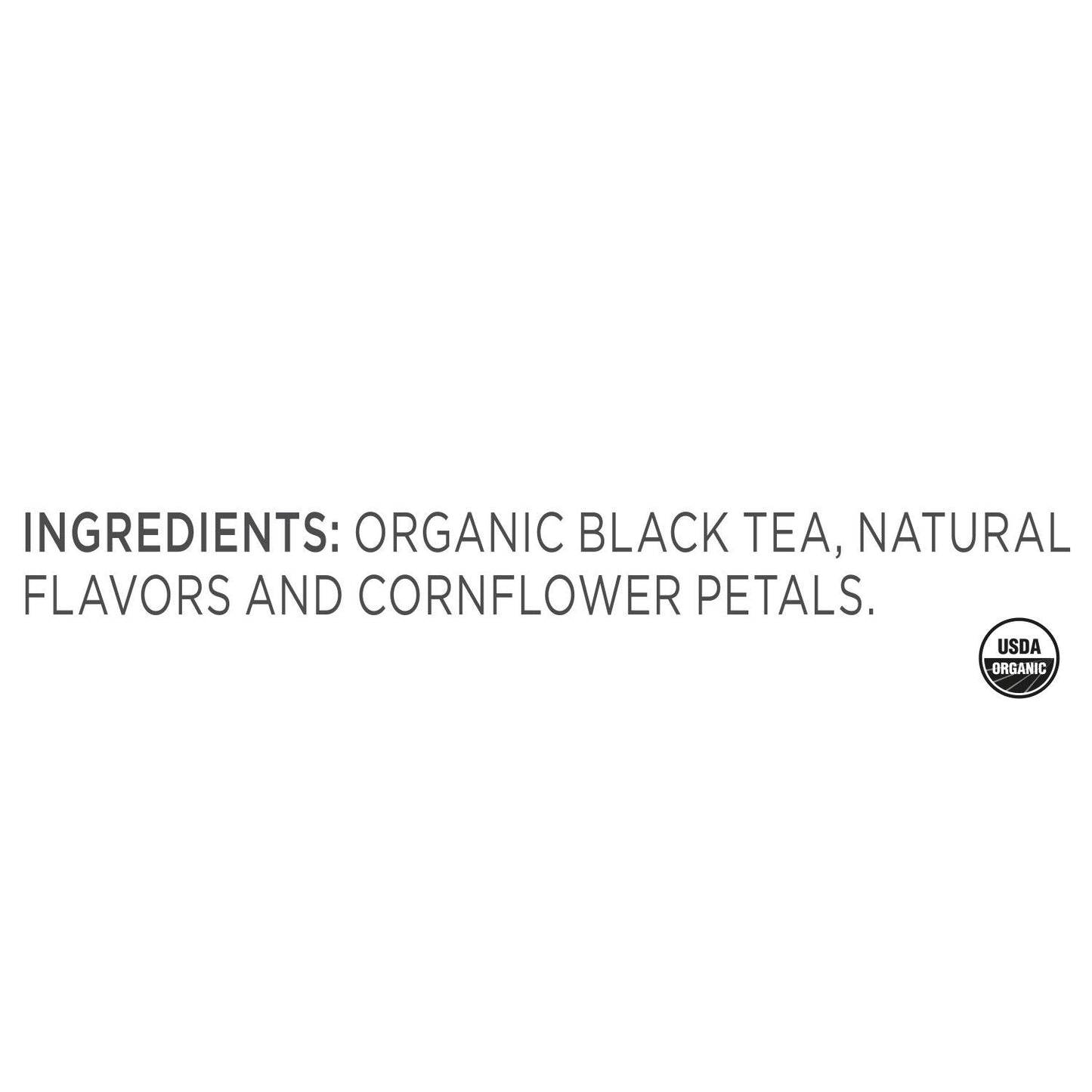 Tea Forte Earl Grey Premium Organic Loose Leaf Caffeinated Black Tea Blend Canister, Makes 35-50 Cups