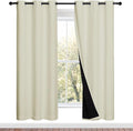 NICETOWN Living Room Completely Shaded Draperies, Privacy Protection & Noise by NICETOWN