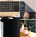 Chalkboard Wall Sticker 2 Rolls 18" x 79" Wallpaper Peel and Stick Chalk Board - Image 3