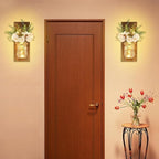 Rustic Wall Sconces Mason Jar Sconces Handmade Wall Art Hanging Design - Image 5