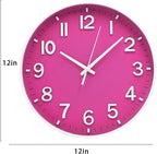 HZDHCLH Wall Clocks Battery Operated 12 inch Silent Non Ticking Modern Wall - Image 6