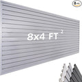 Slat Wall Paneling Garage Wall Organizer, Slat Board PVC Wall Panels Garage by FRAYSCENT