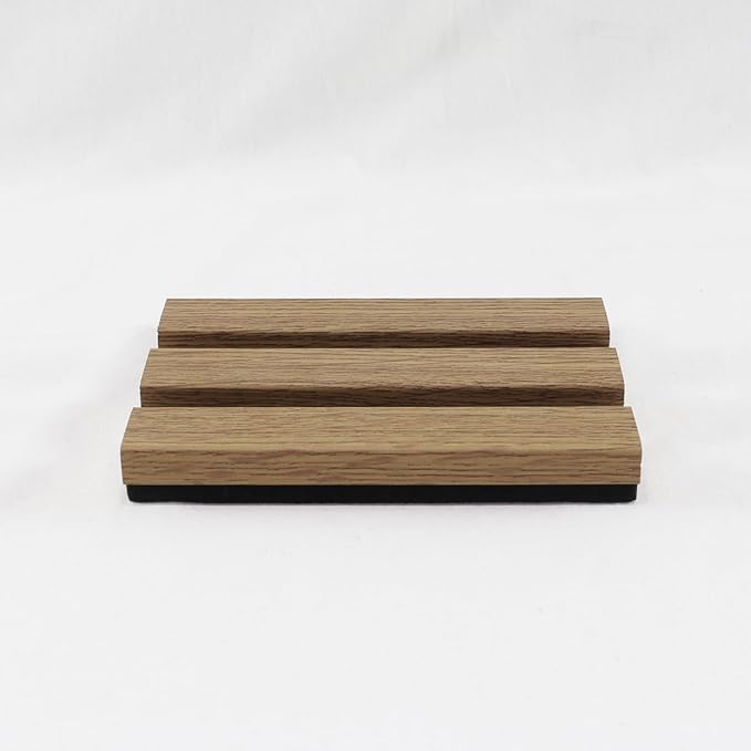 Wood Slat Acoustic Panels, 4.7"x5.9" 3D Wall Panels, Modern Fluted Sound - Image 6
