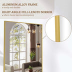 Koonmi 65"x24" Floor Mirror Full Length, Bedroom Floor Body Mirror - Image 3