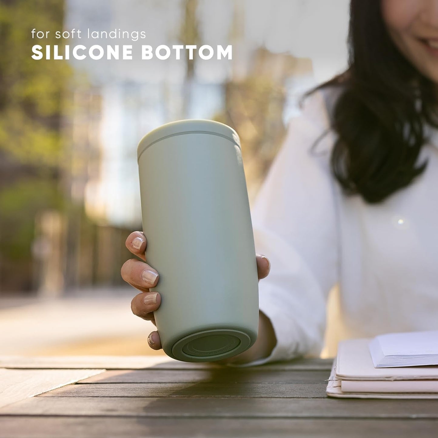 Simple Modern Father's Day Signature Voyager | 16oz Travel Coffee Mug Tumbler with 360° Lid | Gifts for Dad, Him | Ceramic-Lined Insulated Stainless Steel Cold Brew Iced Coffee Cup | Fish On