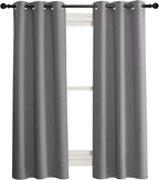 NICETOWN 100% Blackout Short Curtains by NICETOWN