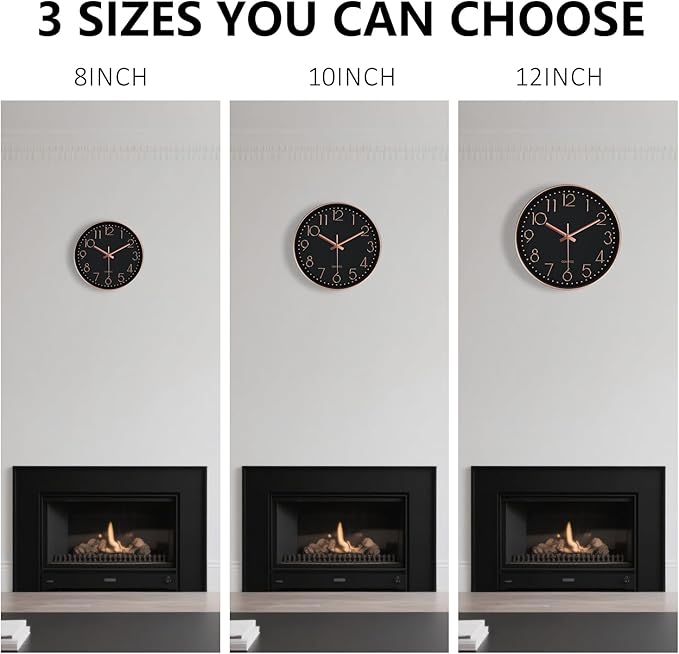 Modern Silent Wall Clock - Image 8