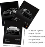 CSLGQGV Car Poster Vintage Racing Car Wall Art Supercar Canvas Prints Painting - Image 4