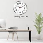 AKCISOT Wall Clock 14 Inch Large Silent Wall Clocks Battery Operated - Image 8
