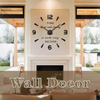 VANGOLD Wall Clock Oversized Wall Clocks - Image 2