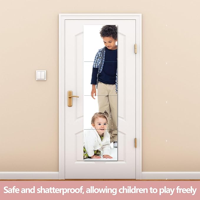 Unbreakable Full Length Wall Mirror, Mirrors - Image 4
