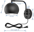 VATONI Wall Sconce with Remote Control, Dimmable Plug in Wall Sconces and - Image 6