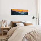 Sunset Blue Ridge Mountain Wall Art - Image 4