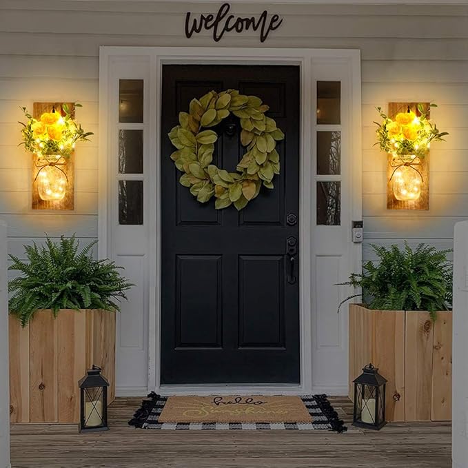 Wall Decor Mason Jar Sconces - Image 3
