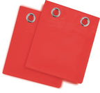 LEMOMO Blackout Curtains 38 x 54 inch/Bright Red Curtains Set of 2 - Image 9