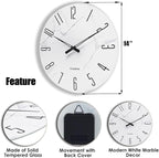Crosstime 14 Inch Wall Clock - Image 3