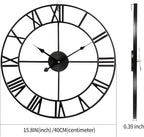 LEIKE 16" Large Wall Clocks Battery Operated, Round Modern Silent Non-Ticking - Image 4