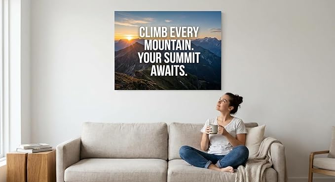 Oversized 17x24 Motivational Posters Set of 6 - Image 2
