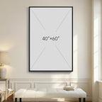 Extra Large Framed Neutral Abstract Wall Art - Image 7