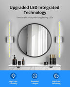 Combuh LED Bathroom Vanity Light Bar Dimmable IP44 Over Mirror Lighting Fixture - Image 7