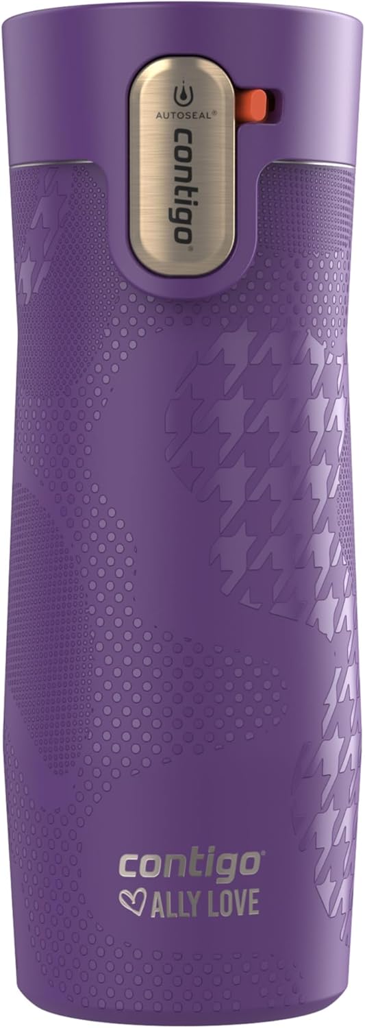 Contigo AUTOSEAL West Loop Vacuum-Insulated Stainless Steel Travel Mug with Easy-Clean Lid, 16 oz