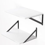 Heimlove White Deep Floating Shelves - Image 8