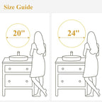 Fabuday Round Gold Mirror for Wall - Image 7