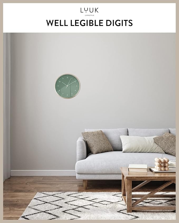 LUUK LIFESTYLE Silent wall Clock - Image 5