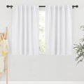 RYB HOME Small Curtains for Bedroom, Window Shades Thermal Insulating Privacy by RYBHOME