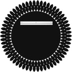 Kelly Miller Jeweled Mirror for Wall, 28 Inch Round Luxury Mirror - Image 7