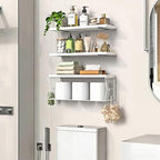 Floating Bathroom Shelves Wall Mounted - Image 3