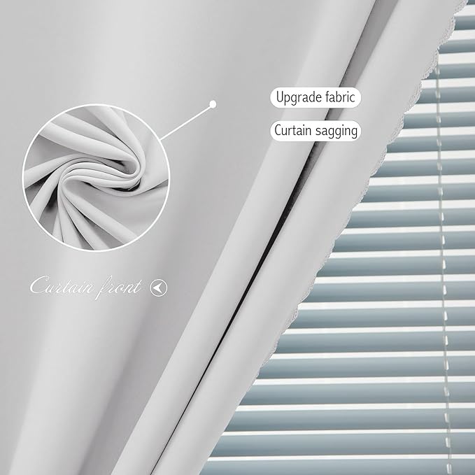 Portable Light Blocking Curtains Self-Stick Design, Removable Adhesive Window - Image 5