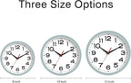 Roymnie Wall Clock Silent Non-Ticking Modern Clock Battery Operated10 Inch - Image 7