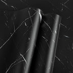 Abyssaly Black Marble Contact Paper Peel and Stick Countertops Waterproof Matte by Abyssaly