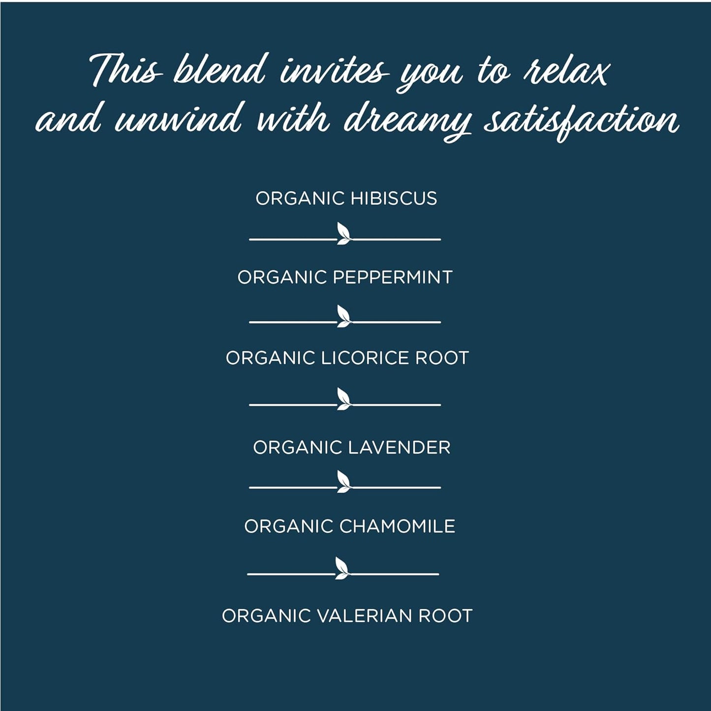 The Tea Spot Organic Lights Out Tea with Valerian Root Relaxation | Blend of Hibiscus, Peppermint, Chamomile, Lavender, Licorice Root & Valerian Root | Caffeine-Free 15 Tea Bags, Pack of 1