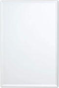 Better Bevel Frameless Rectangle Mirror | 18" x 40" Bathroom Wall Mirror by Better+Bevel