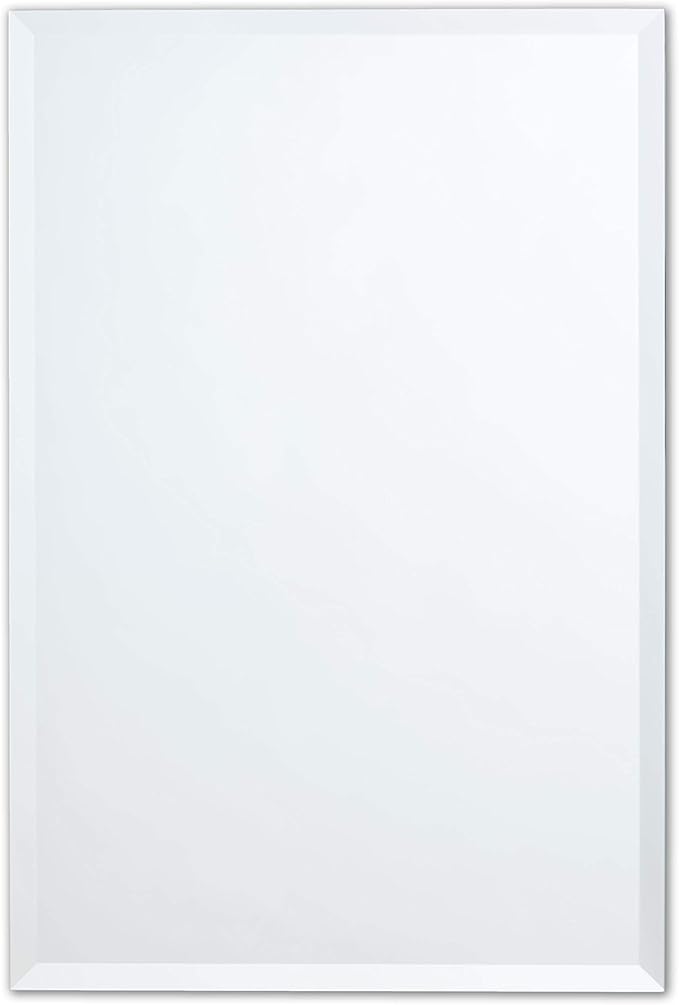 Better Bevel Frameless Square Mirror by Better+Bevel