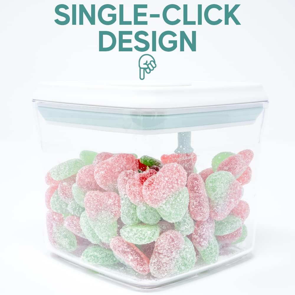 Bop Top | Airtight Meal Prep Containers with Lids | Food Storage Container Sets | Snack and Overnight Oats Fridge Organizer | Pantry and Kitchen Organization