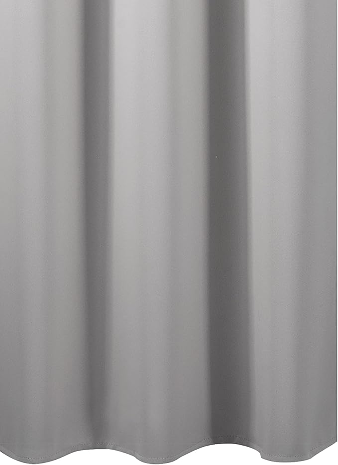 LEMOMO Light Grey Blackout Curtains 34 x 54 Inch Length/Set of 2 Curtain - Image 9