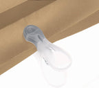 Changshade 6 Pack Temporary Shades, Pleated Paper Blinds - Image 6