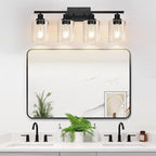 MOKATNG 4-Light Bathroom Light Fixtures, Vanity Light - Image 5
