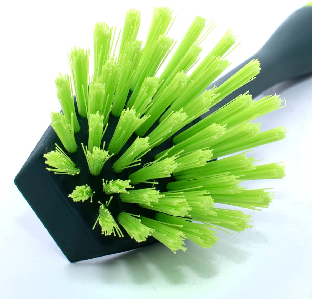 Pine-Sol Scrub Brush Set - Long Handle Cleaning Brushes with Heavy Duty Bristles and Comfort Grip - Scrubbers for Kitchen, Household, and Dishwashing, 2 Pieces