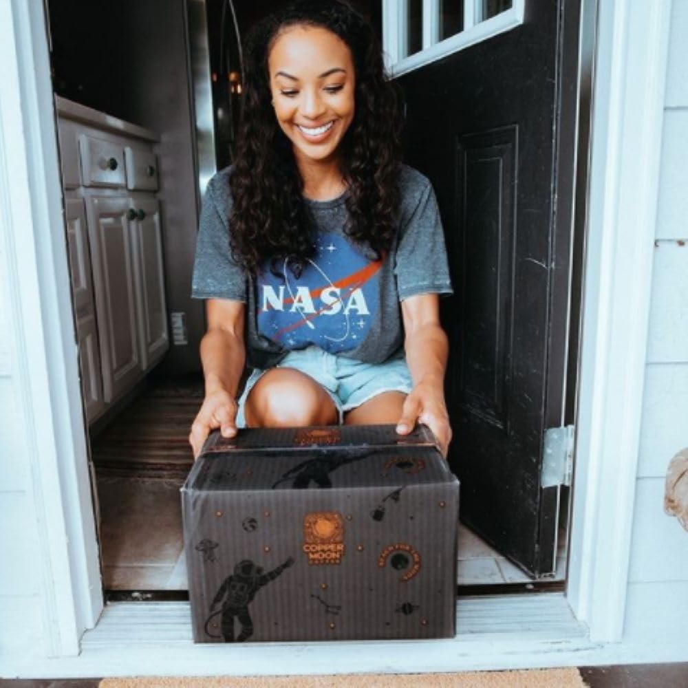 Copper Moon Medium Roast Whole Bean Coffee, Stargazer Blend, 5 Lb