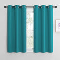 NICETOWN Room Darkening Curtains 50 inch Length 2 Panels, Thermal Insulated by NICETOWN