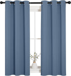 NICETOWN Kitchen Curtains with Grommet Top, Privacy & Room Darkening Thermal - Image 2