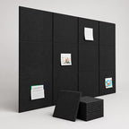 Large Cork Boards for Walls – 48" x 36" Self Adhesive Felt Wall Tiles - Image 7