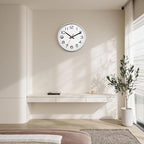 NUOVO 12Inch Wall Clock Number Quartz Large Decorative Quiet Wall Clocks Home - Image 2